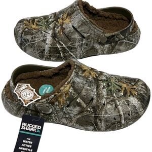 Rugged Shark Men's Camo Slip-On Sandals
